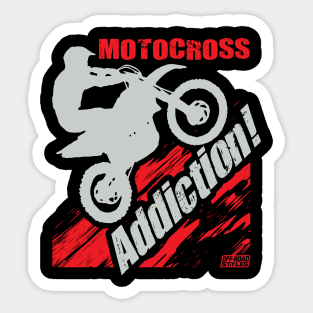 MOTOCROSS ADDICTION Sticker